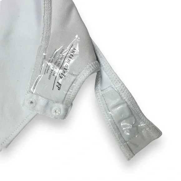 Intimately Free White Truth or Square Bodysuit Size Large - Picture 7 of 11